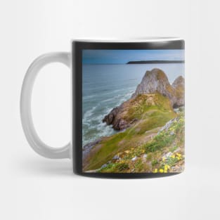 Three Cliffs Bay, Gower Mug